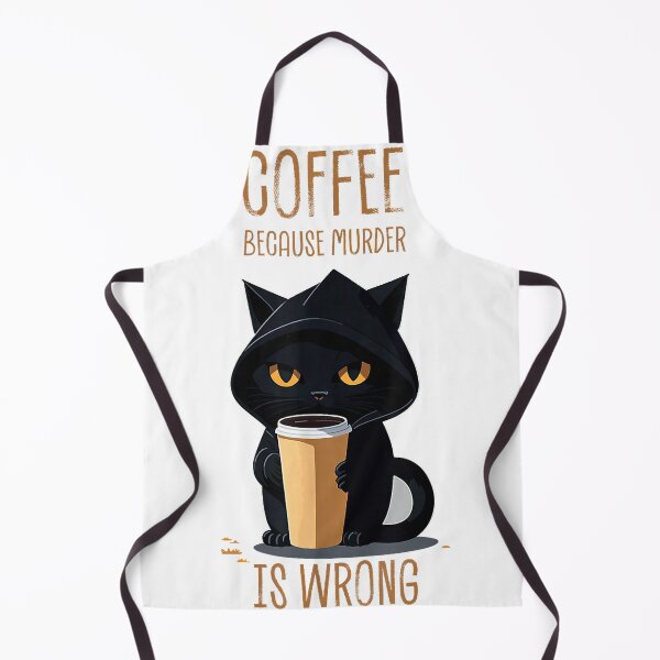 Item preview, Coffee Because Murder Is Wrong Sarcastic Angry T-Shirt designed and sold by teluguredbubble.