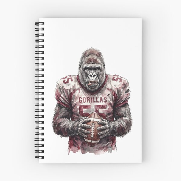 Item preview, Gorilla Football Lineman designed and sold by Roy & Tiffany.