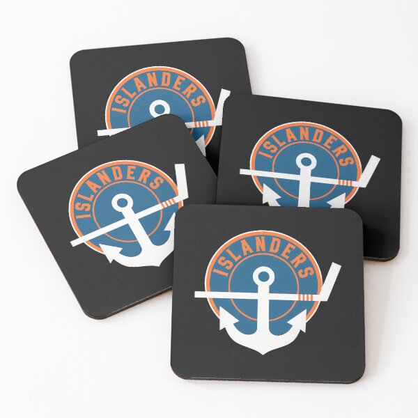Item preview, Nautical Anchor Hockey Stick Islanders Emblem designed and sold by TINAMONEY.