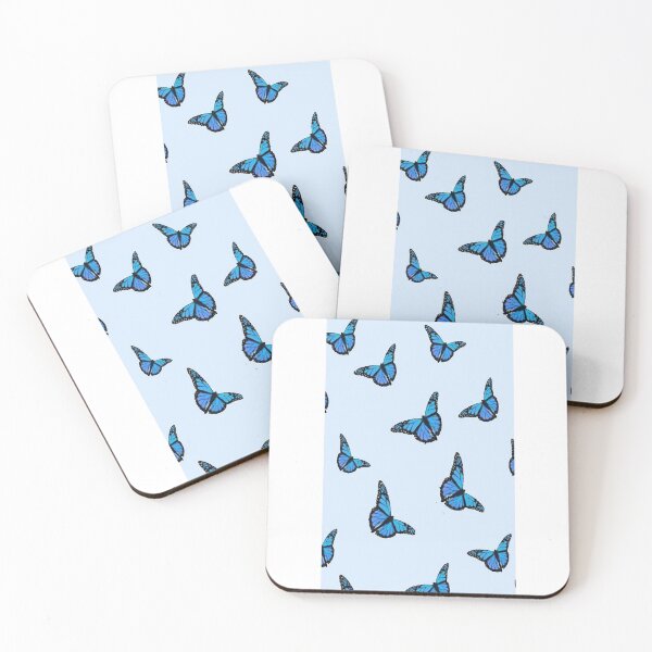 Item preview, Blue Butterfly Pattern designed and sold by MarcusLyle.