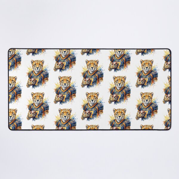 Item preview, Cheetah Football Runningback designed and sold by Roy & Tiffany.