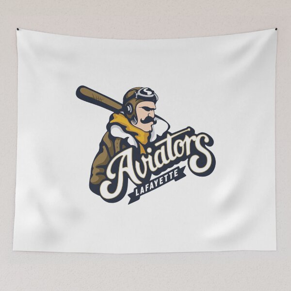 Item preview, Lafayette Aviators Baseball Mascot Art designed and sold by TERESTERKE.