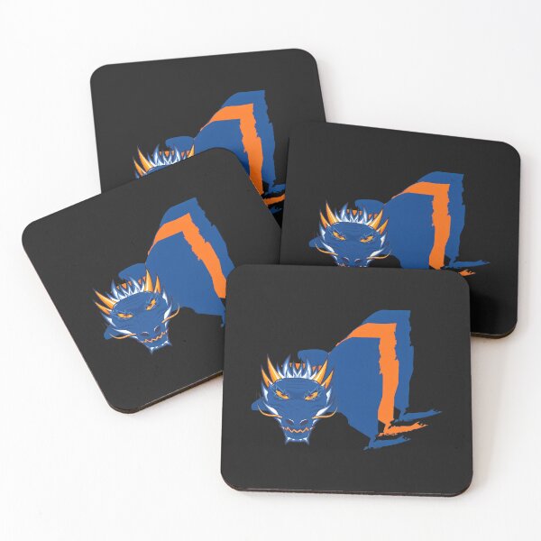 Item preview, Blue Dragon NY State Silhouette designed and sold by TINAMONEY.