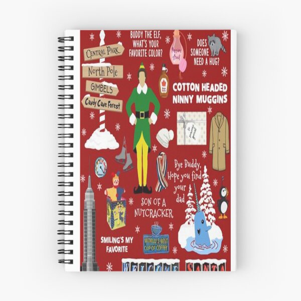 Item preview, Buddy the Elf collage, Red background designed and sold by MarcusLyle.