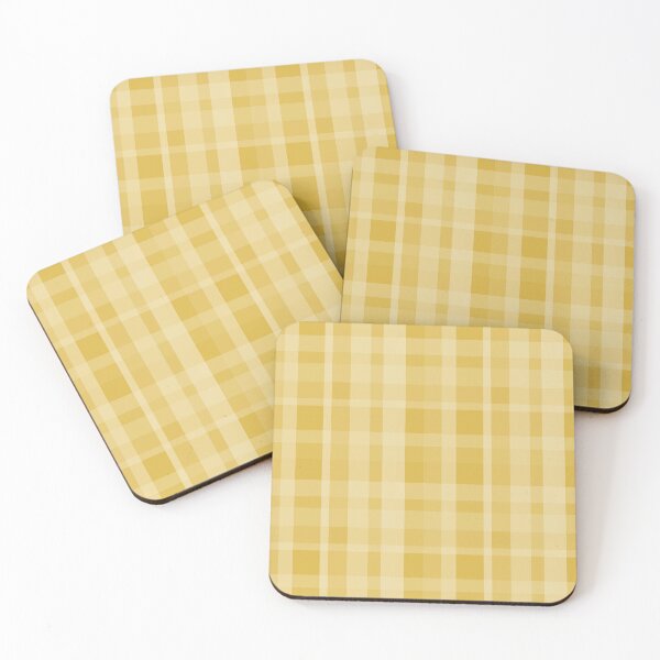 Item preview, Mustard Plaid Pattern Warm Tones designed and sold by kierkegaard.
