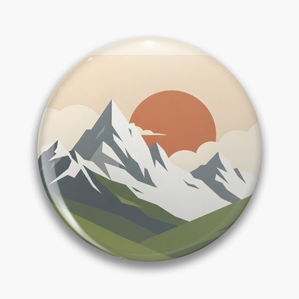 Item preview, Swiss Alps Vintage Travel Poster - Minimalist Switzerland Mountain Art Print designed and sold by DuckOddity.