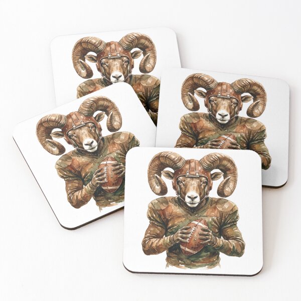 Item preview, Ram Football Linebacker designed and sold by Roy & Tiffany.
