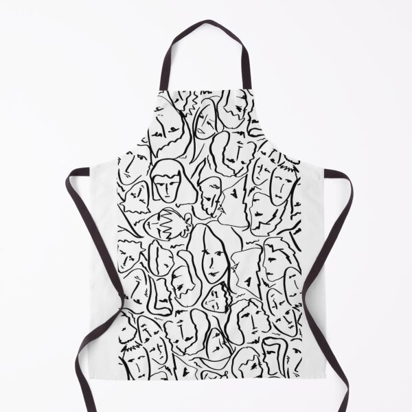 Item preview, Call Me By Your Name Elios Shirt Faces in Black Outlines on White CMBYN designed and sold by MarcusLyle.