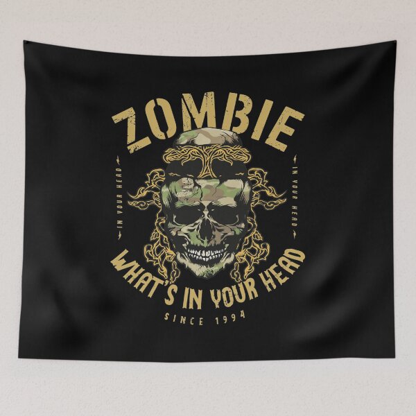 Item preview, Zombie Skull  Distressed  designed and sold by CARLOSWILLA.
