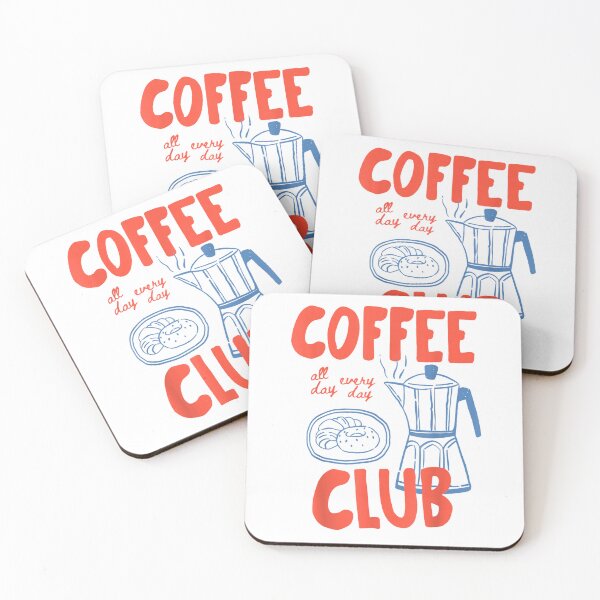 Item preview, Coffee Club Retro Coffee Graphic for Coffee Lover Men Women T-Shirt designed and sold by i-m-p-e-x.