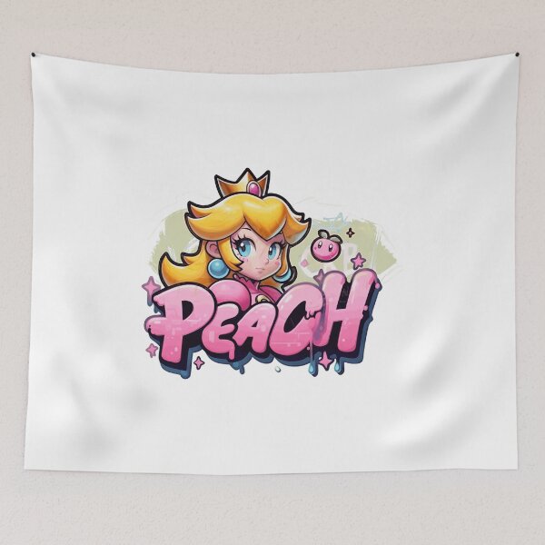 Item preview, Cute Peach Princess Graffiti Style  designed and sold by yabrookings.
