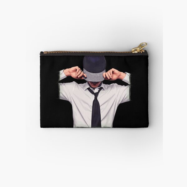 Item preview, Mysterious Man in Hat White Shirt Tie designed and sold by BoomCaesa.