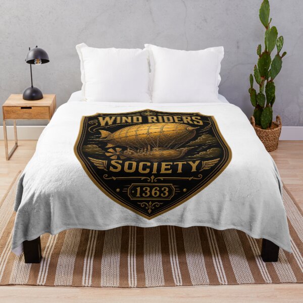 Item preview, Steampunk Airship - Wind Riders Society Gift Vintage designed and sold by FrontierCosmic.