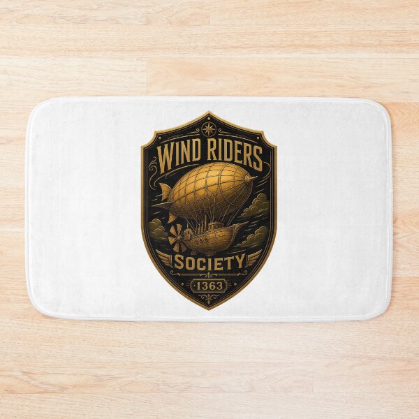Item preview, Steampunk Airship - Wind Riders Society Gift Vintage  designed and sold by FrontierCosmic.