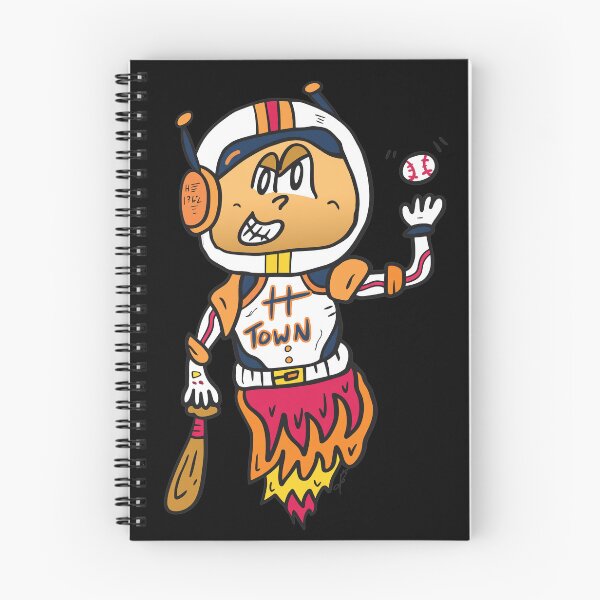 Item preview, Space City Baseball Rocket Astronaut Art designed and sold by TERESTERKE.