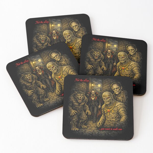 Item preview, Not the alley... Classic Movie Monsters designed and sold by Omaha Jones T-Shirts and More.