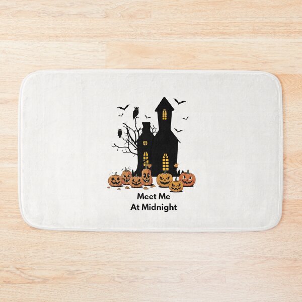 Item preview, Meet Me At Midnight Haunted House - Spooky Halloween designed and sold by ArtisanPrintHk.