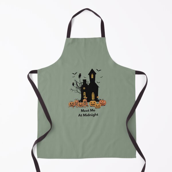 Item preview, Meet Me At Midnight Haunted House - Spooky Halloween designed and sold by ArtisanPrintHk.