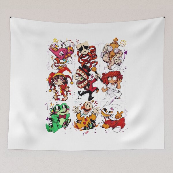 Item preview, Quirky Cartoon Character Grid  designed and sold by yabrookings.
