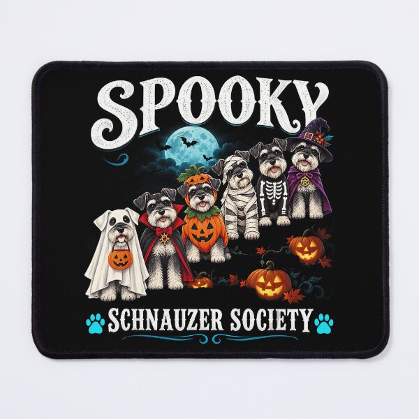 Item preview, Spooky Schnauzer Society Halloween Dog Costume Crew designed and sold by VioletNance.