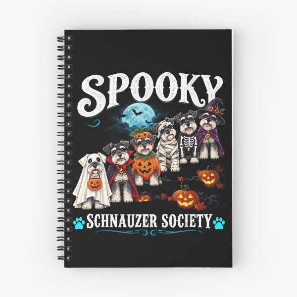 Item preview, Spooky Schnauzer Society Halloween Dog Costume Crew designed and sold by VioletNance.