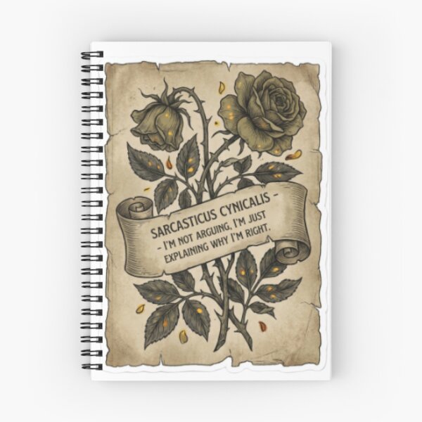 Item preview, Vintage *Dark Academia* style botanical sarcasm designed and sold by sbsteam2000.