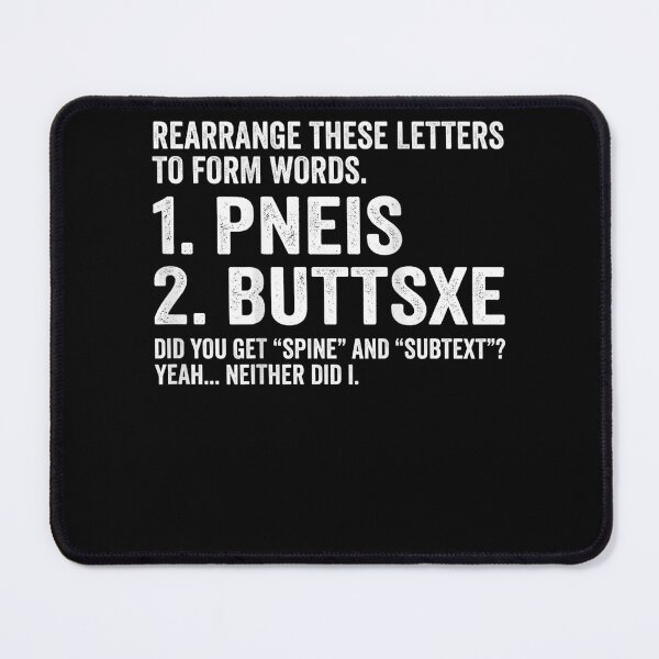 Item preview, (On Back) Rearrange These Letters to Form Words designed and sold by MarlaMaloneShop.