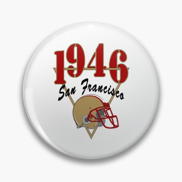 Item preview, Retro Year San Francisco Football Helmet Tee designed and sold by llaRudicil8.