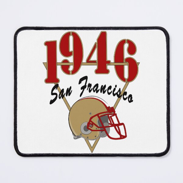 Item preview, Retro Year San Francisco Football Helmet Tee designed and sold by llaRudicil8.
