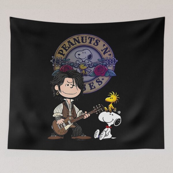 Item preview, Peanuts N Roses Rock Snoopy Legend Parody Meme designed and sold by helmoDsg.