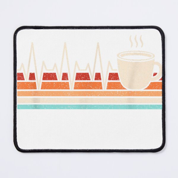 Item preview, Coffee Heartbeat Coffee Lovers Coffee Mug Women Men T-Shirt designed and sold by Atros.