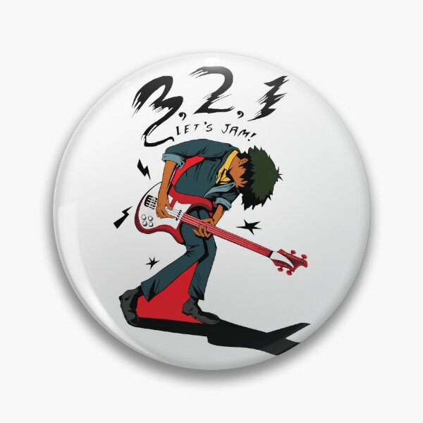 Item preview, Retro Anime Guitarist "Let's Jam!" Tee designed and sold by aviasharrer.