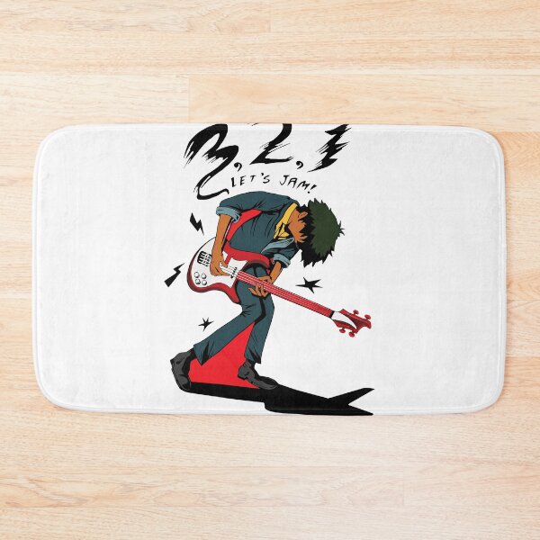 Item preview, Retro Anime Guitarist "Let's Jam!" Tee designed and sold by aviasharrer.