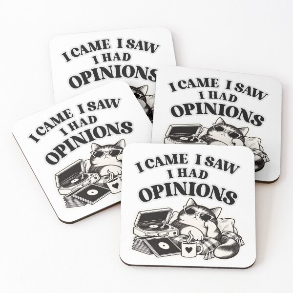 Item preview, I CAME, I SAW, I HAD OPINION designed and sold by tnwbank.