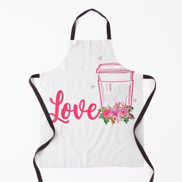 Item preview, Coffee Is My Love Language Cute Flowers Coffee Cup Lover T-Shirt designed and sold by Magoya Store ⭐⭐⭐⭐⭐.