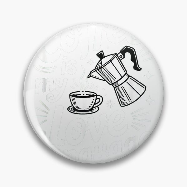 Item preview, Coffee is My Love Language Funny Coffee Lover T-Shirt designed and sold by Othinus.