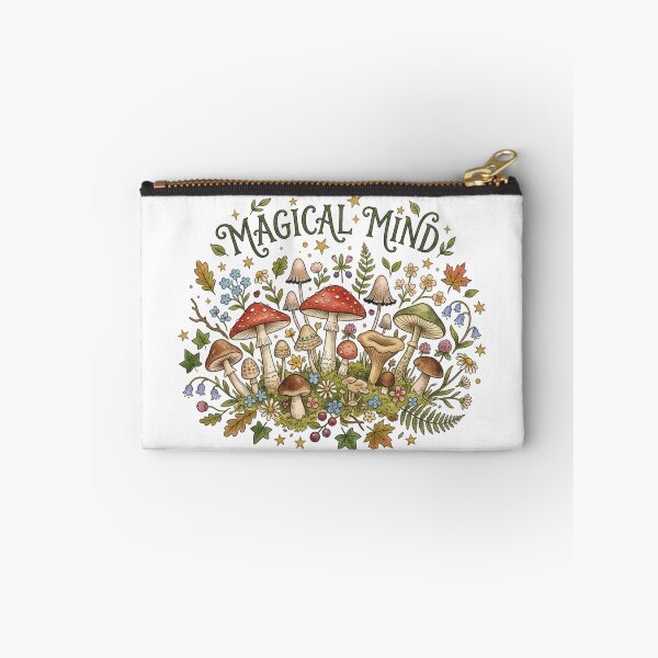 Item preview, Magical Mind Whimsical Mushroom Cottagecore Forest Design designed and sold by meghnad.