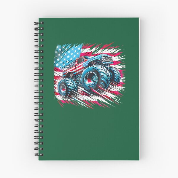 Item preview, American Flag Monster Truck Power By Merch Limited Edition Perfect Gift For You And Friends 750 designed and sold by TDSPrints.