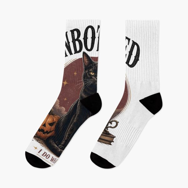 Item preview, Unbothered — Black Cat Halloween designed and sold by KristenosNehk.