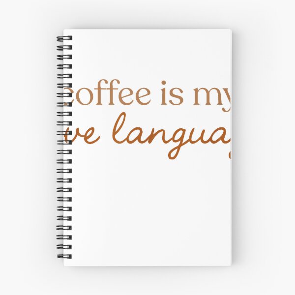 Item preview, Coffee is My Love Language T-Shirt designed and sold by Badriiiii.