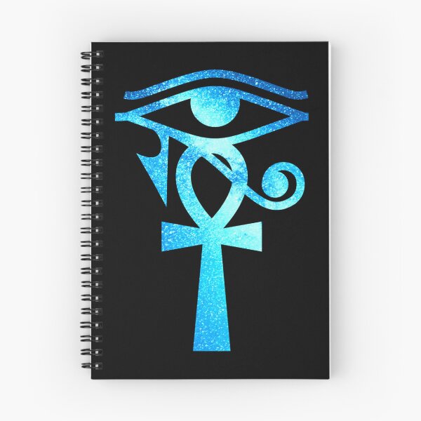Item preview, Ankh Eye of Horus Ancient Egyptian Symbol Galaxy Crux Ansata designed and sold by MarlaMaloneShop.