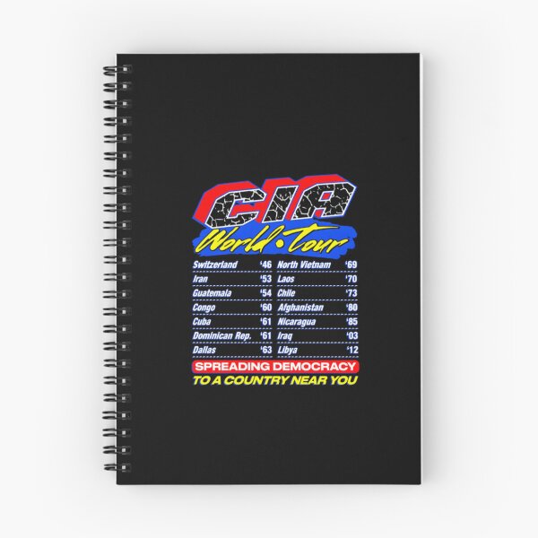 Item preview, Front CIA World Tour  designed and sold by CochraneCo.