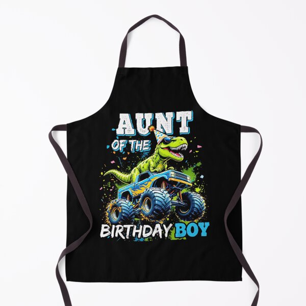Item preview, Aunt of the Birthday Boy Monster Truck Dinosaur Party T Rex designed and sold by MarlaMaloneShop.