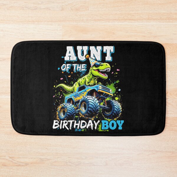 Item preview, Aunt of the Birthday Boy Monster Truck Dinosaur Party T Rex designed and sold by MarlaMaloneShop.