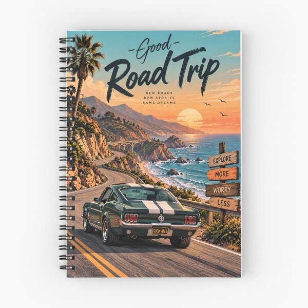 Item preview, Retro Coastal Road Trip designed and sold by Smoimi.