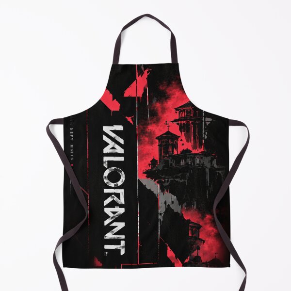 Item preview, VALORANT Dark Red Gothic City Gaming Poster designed and sold by NBT-NOVA.