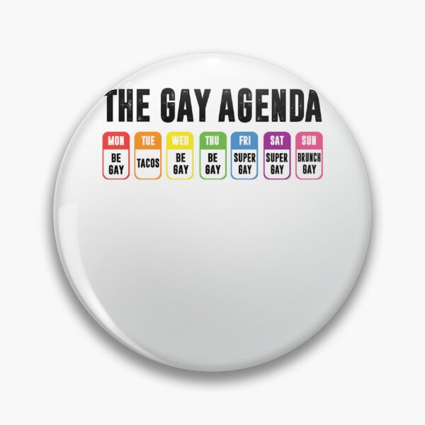 Item preview, The Gay Agenda  designed and sold by bewleysweeper.