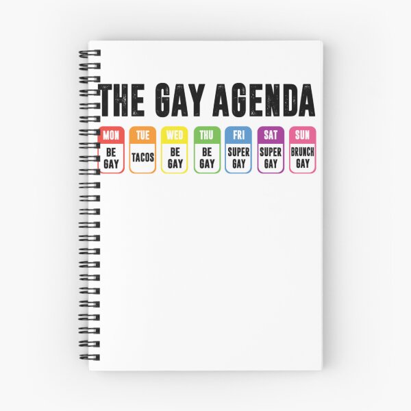Item preview, The Gay Agenda  designed and sold by bewleysweeper.