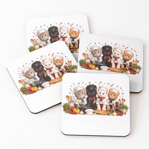 Item preview, Cats Chef Cooking Funny Kitty Baking Women Girls Kids cat T-Shirt designed and sold by eBoy31.