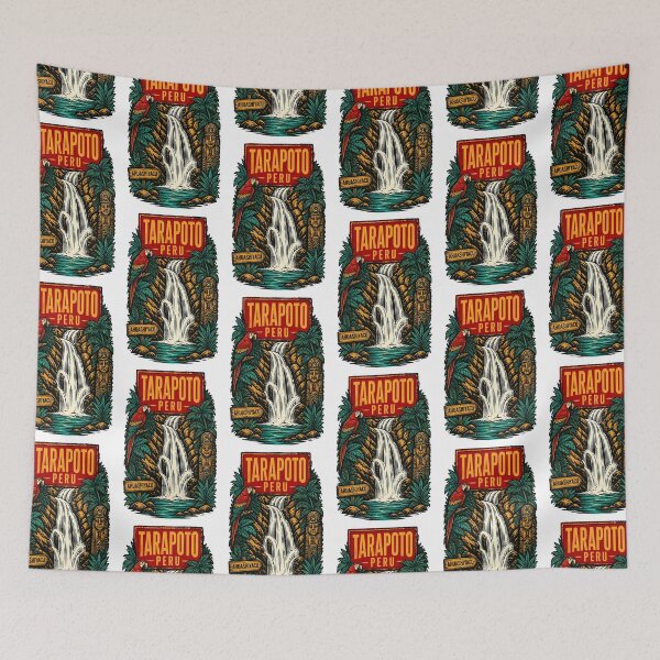 Item preview, Tarapoto Peru Vintage Travel Tourism designed and sold by TravelersGems.